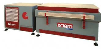 XAERO – Dust extraction bench with twofold dry dust exhaustion system